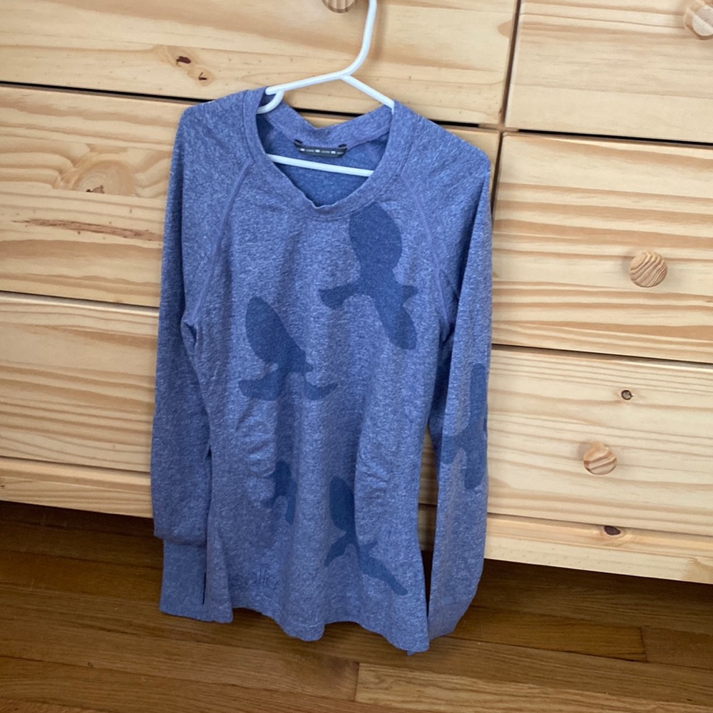 Oiselle Flyte Long Sleeve (XS, purple)